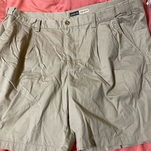 St. John's Bay Men's Flat Front Khaki Shorts